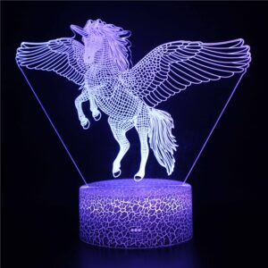 3D Einhorn Nachtlampe | Angelina's Boutique | Lyss | Bern