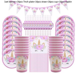 65teiliges Einhorn Partyset | Angelina's Boutique | Lyss | Bern